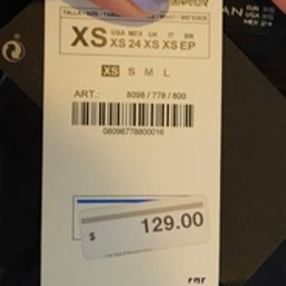 NEW Zara Woman Long Sleeve Blazer Dress Womens Size XS - Picture 8 of 9